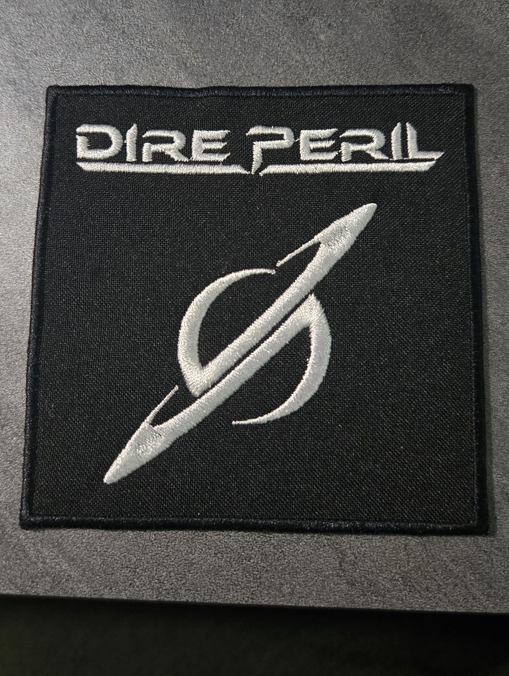 Dire Peril Embroidered Logo Patch